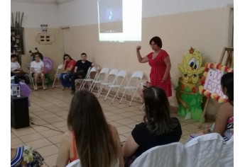 Novo encontro de gestantes foi realizado pela equipe do PAS II, mobilizando mulheres grávidas atendidas na área da unidade básica de saúde (Foto: Cedida).