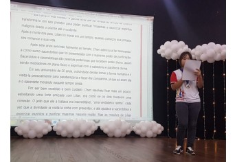 Festival e Concurso Literário teve encerramento com entrega de premiações no Anfiteatro da Biblioteca Municipal (Foto: Cedida).