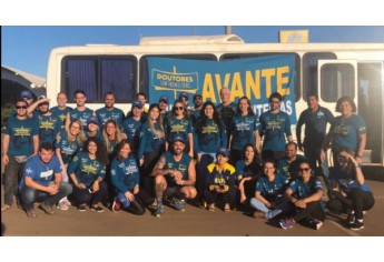 Grupo mobilizado para a expedição Doutores Sem Fronteiras  (Foto: Acervo Pessoal).