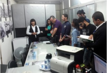 Estudantes fazem visita pedagógica sobre tecnologia da informação e comunicação em Marília (Foto: Cedida/UniFAI).