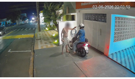 Homem envolvido em vandalismo ameaça funcionários de empresa de monitoramento em Adamantina  