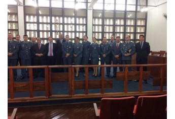 Cerimônia de homenagem ao Dia do Patrono do Fórum de Adamantina (Foto: Cedida).