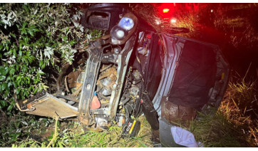 Jovem de 25 anos morre em capotamento na Rodovia Assis Chateaubriand