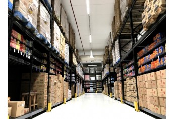 Área do atacarejo na Cocipa: início de operação na segunda quinzena de outubro (Foto: Siga Mais).