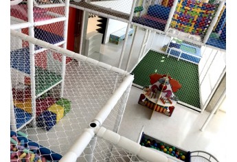 Sala de recreação no novo espaço da Cocipa: previsão de funcionamento até o final de setembro (Foto: Siga Mais).