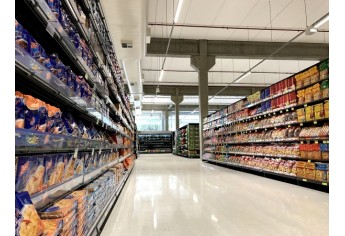 Nova área de vendas no Supermercado Cocipa, em Inúbia Paulista: mais 4 mil metros quadrados (Foto: Siga Mais).