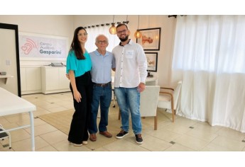 Inauguração do Centro Auditivo Gasparini (Foto: Siga Mais).