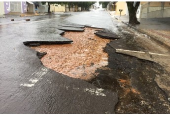 Região do cruzamento da Rua Joaquim Nabuco com a Alameda Santa Cruz (Fotos: Siga Mais).