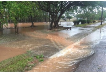 Chuvas ampliam e agravam problemas no Parque dos Pioneiros