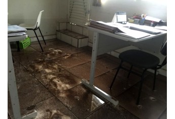Sede do Conselho Tutelar volta a ser invadida com enchente