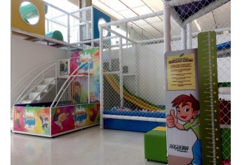 Sala de recreação no novo espaço da Cocipa: previsão de funcionamento até o final de setembro (Foto: Siga Mais).