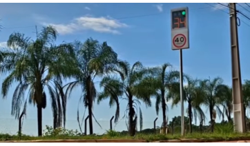 Tupã instala lombadas eletrônicas em dois pontos de grande fluxo no trânsito urbano