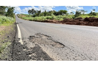 Vicinal do Salto Botelho: novo recape de R$ 21,7 milhões tem dezenas de pontos críticos e crateras