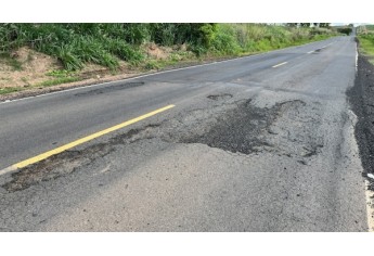 Vicinal do Salto Botelho: novo recape de R$ 21,7 milhões tem dezenas de pontos críticos e crateras