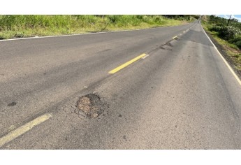 Vicinal do Salto Botelho: novo recape de R$ 21,7 milhões tem dezenas de pontos críticos e crateras