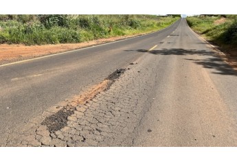 Vicinal do Salto Botelho: novo recape de R$ 21,7 milhões tem dezenas de pontos críticos e crateras