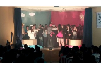 Estudantes da Etec Amim Jundi usam teatro para contextualizar aprendizado (Foto: Da Assessoria).