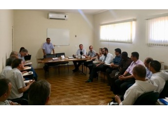 Freis do Lar São Francisco de Assis na Providência de Deus, na Santa Casa de Adamantina (Foto: Da Assessoria).