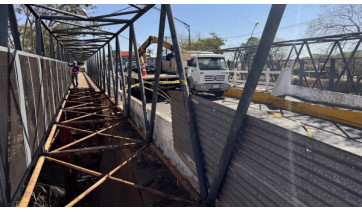 Prefeitura abre licitação para execução de novo piso das passarelas do viaduto da Joaquim Nabuco