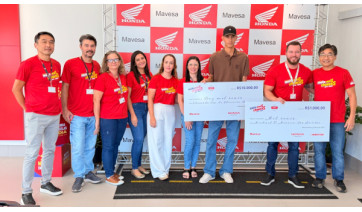 Novo contemplado: cliente da Mavesa Honda ganha R$ 10 mil em campanha do Consórcio Nacional Honda