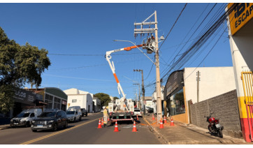 Energisa executa melhorias na rede elétrica que atende Adamantina 