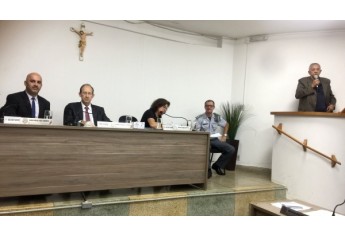 Abertura da Semana de Cidadania e Segurança, pelo CONSEG, na Câmara Municipal (Foto: Ana Carolina Martins).