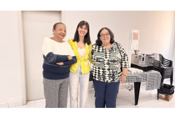 Encontro reuniu policiais civis aposentados em Adamantina (Imagens: Siga Mais).