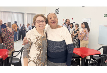 Encontro reuniu policiais civis aposentados em Adamantina (Imagens: Siga Mais).