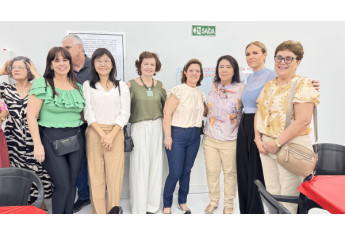 Encontro reuniu policiais civis aposentados em Adamantina (Imagens: Siga Mais).