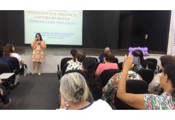 Palestra foi realizada na manhã desta quinta-feira (28), no anfiteatro da Biblioteca Municipal (Foto: Cedida).