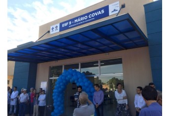 Inaugurada a nova Unidade Básica de Saúde do Mário Covas (Foto: Siga Mais).