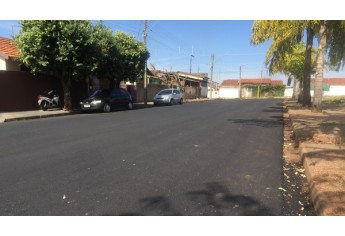 Obras iniciadas na Avenida Antônio Tiveron, altura do Jardim Brasil (Foto: Siga Mais).