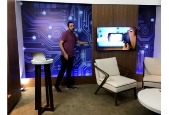 Inaugurado o estúdio de ensino à distância (EaD) do Centro Universitário de Adamantina UniFAI (Foto: Siga Mais).