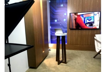 Inaugurado o estúdio de ensino à distância (EaD) do Centro Universitário de Adamantina UniFAI (Foto: Siga Mais).