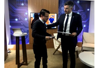 Inaugurado o estúdio de ensino à distância (EaD) do Centro Universitário de Adamantina UniFAI (Foto: Siga Mais).