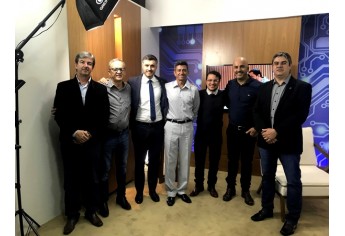 Inaugurado o estúdio de ensino à distância (EaD) do Centro Universitário de Adamantina UniFAI (Foto: João Vinícius | Grupo Impacto).