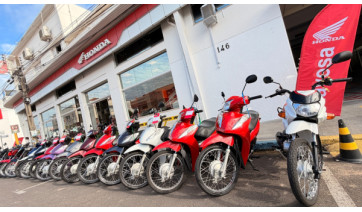Mavesa Honda realiza megafeirão de motos seminovas com condições especiais em Adamantina