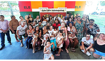 Casa Afro e GAMI realizam ação sobre amamentação, autonomia feminina e combate ao racismo