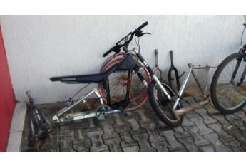 Polícia Militar de Lucélia recupera bicicleta e esclarece furtos (Foto: Cedida/Polícia Militar).
