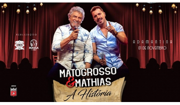 Show de Matogrosso & Mathias acontece nesta sexta-feira, em Adamantina (Divulgação).