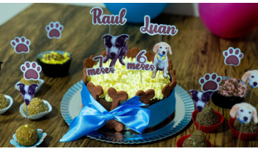 Aniversário de pets: adamantinense se especializa em celebrações para animais de estimação
