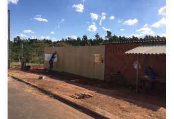 Obras foram iniciadas ao final do Conjunto Mário Covas: 54 novas casas (Foto: Siga Mais).