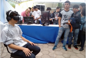 Com participação de 5 mil alunos de 42 cidades, acontece a Mostra de Profissões 2016 da UniFAI (Foto: Central de Comunicação).