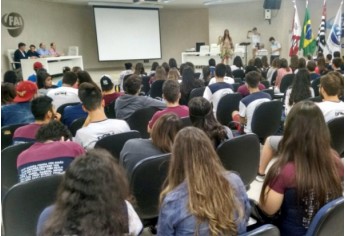 Mostra de Profissões da UniFAI recebe visitação até sexta-feira, no campus 2 (Foto: UniFAI).