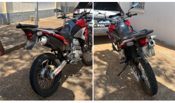 Aps 41 infraes menor  visto de novo com moto, foge e viola medida protetiva; moto foi recolhida