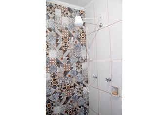 Confortável banheiro (Foto: Aline Soares).