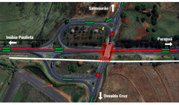 Interdição de viaduto na SP-294 altera acesso entre Osvaldo Cruz e Salmourão a partir desta quinta