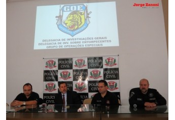 Operação Júpiter prende 15 pessoas por tráfico de drogas em Dracena (Foto: Jorge Zanoni).