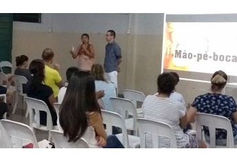 Palestra realizada pela ESC CECAP levou orientações para pais da EMEI Pequeno Polegar (Cedida).