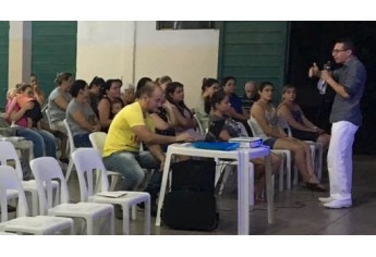 Palestra realizada pela ESC CECAP levou orientações para pais da EMEI Pequeno Polegar (Cedida).